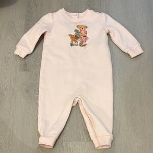 Ralph Lauren long sleeve onesie 9m